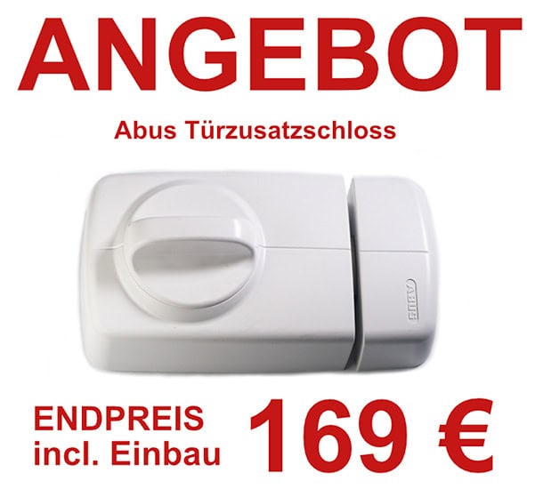 ABUS Zusatzschloss Angebot 169 Euro